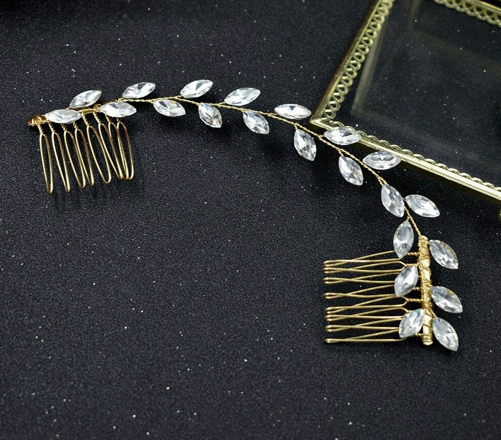 Simple Hair Comb Wedding