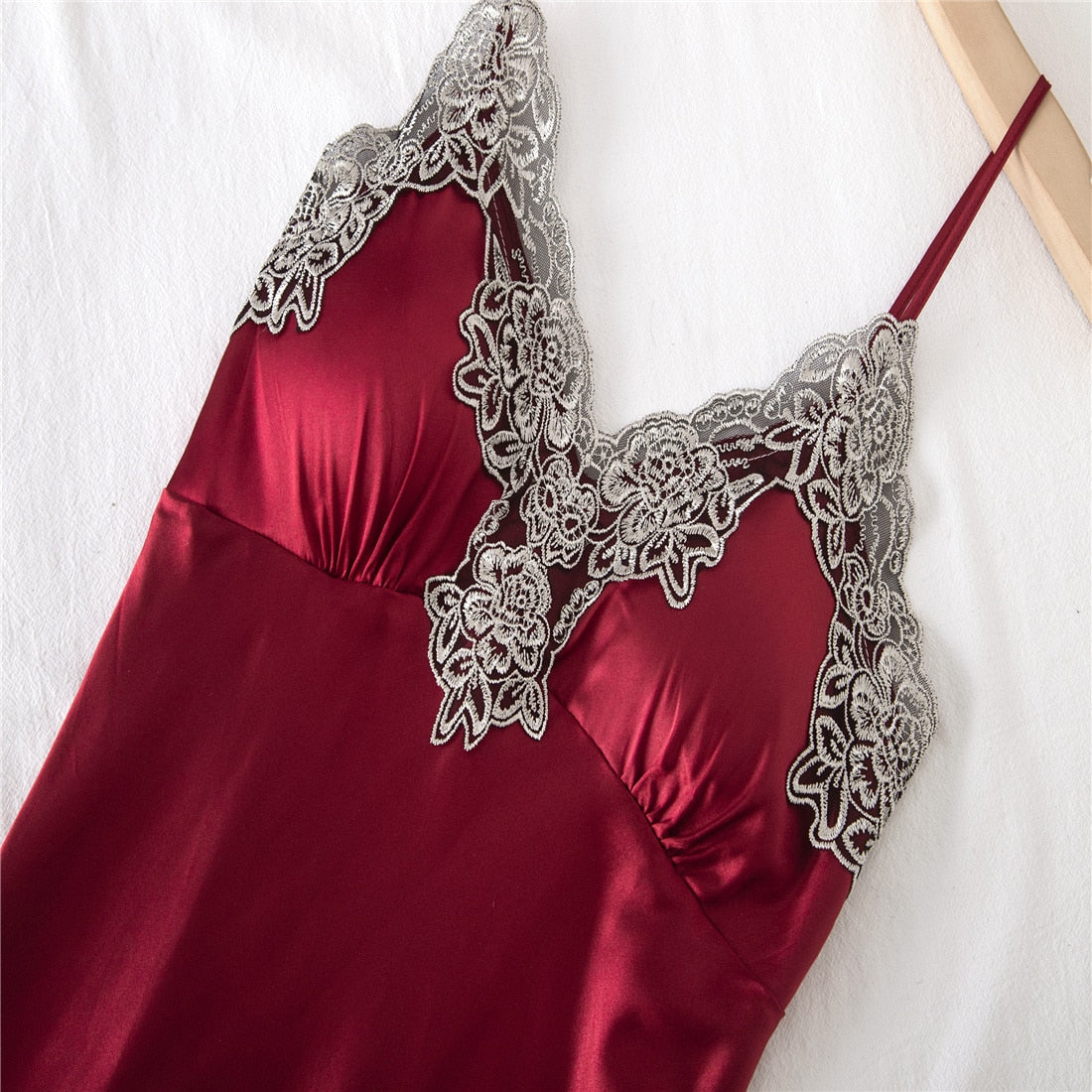 Red Sexy Lace Robe Teddy Sydney