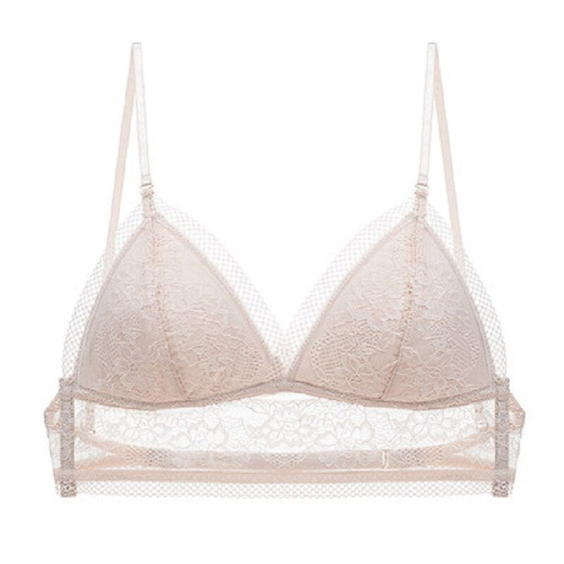 Low Back U-Shape Seamless Push Up Wireless Bra