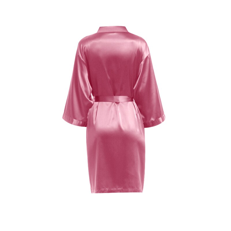 Pink Silky Robe Wedding Sydney