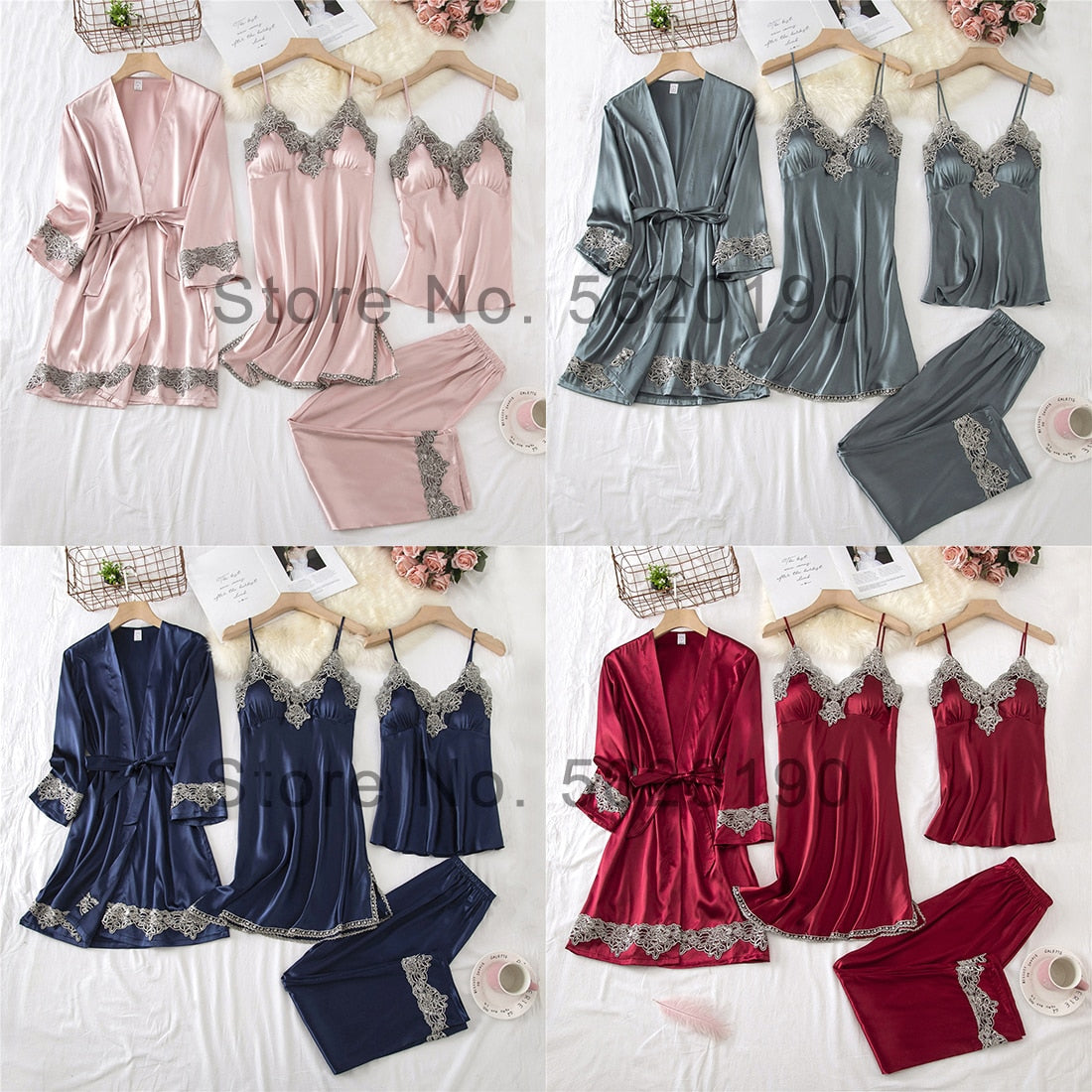 Sexy Lace Robe Set