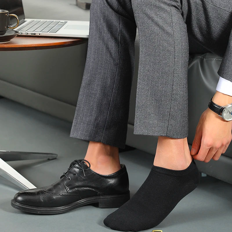 Mens Ankle Socks Black