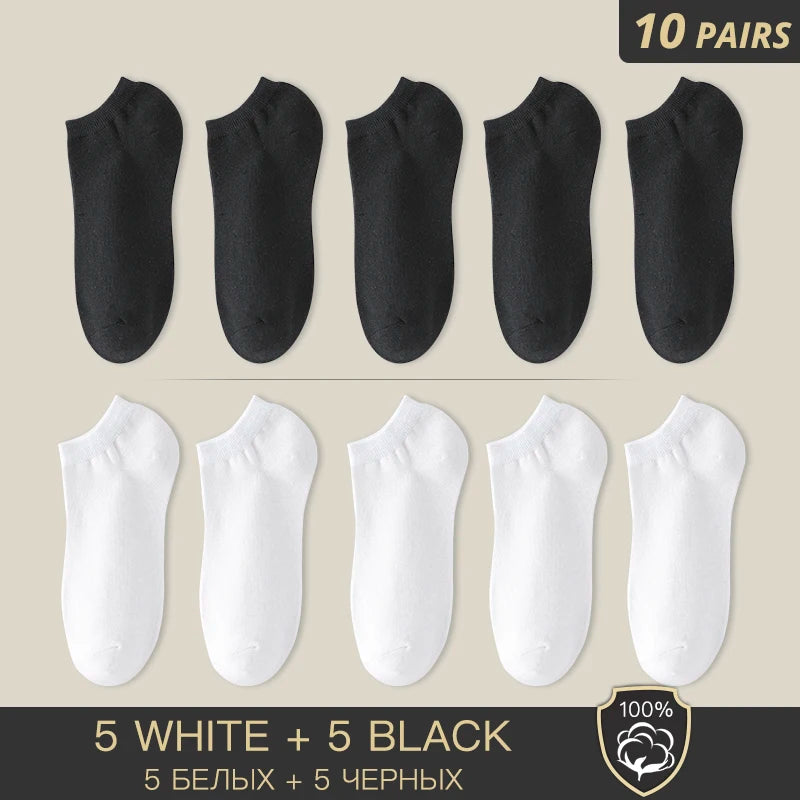 5 Pairs of Mens Ankle Socks