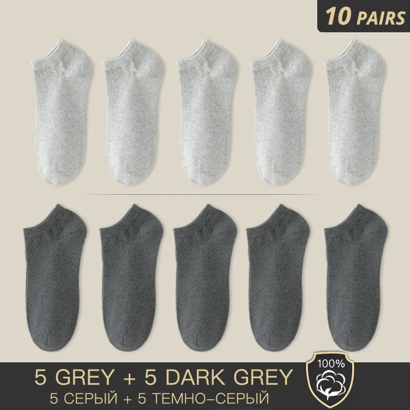 5 Pairs of Mens Ankle Socks