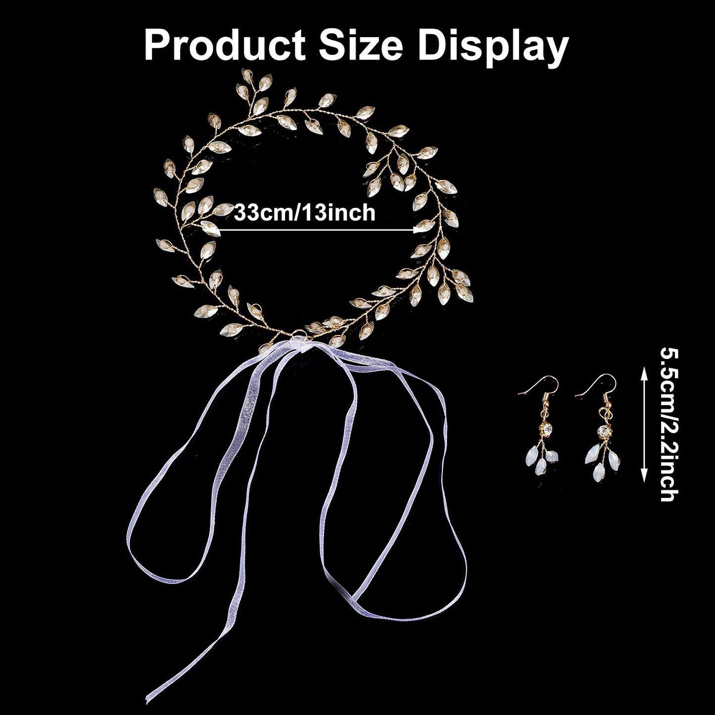 Wedding Hair Accessories Crystal Pearl Hair Belt Wedding Bridal Hair Jewellery bride Hair Accessories Headbands