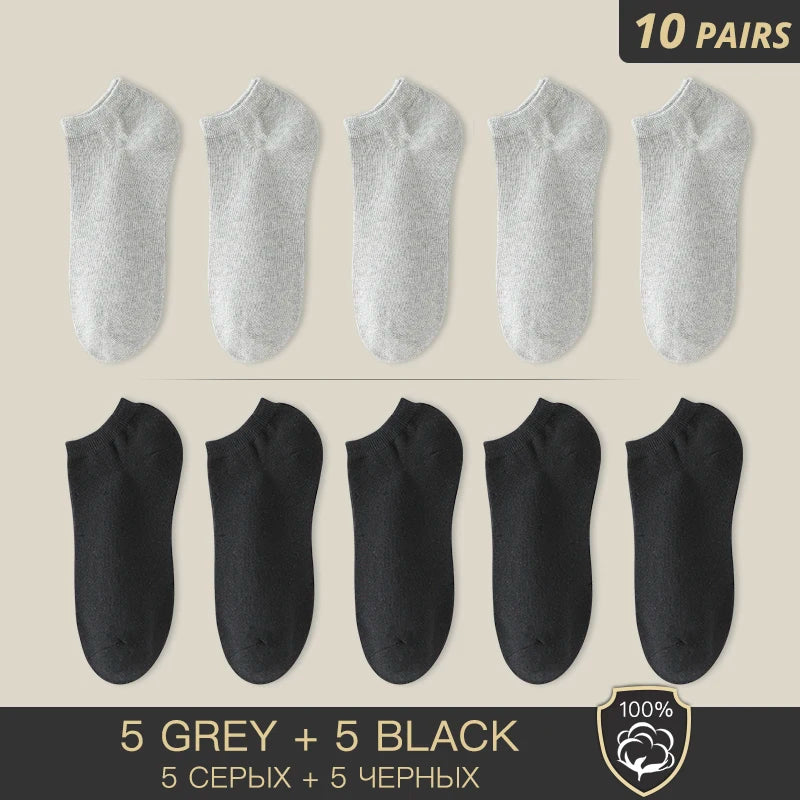 5 Pairs of Mens Ankle Socks