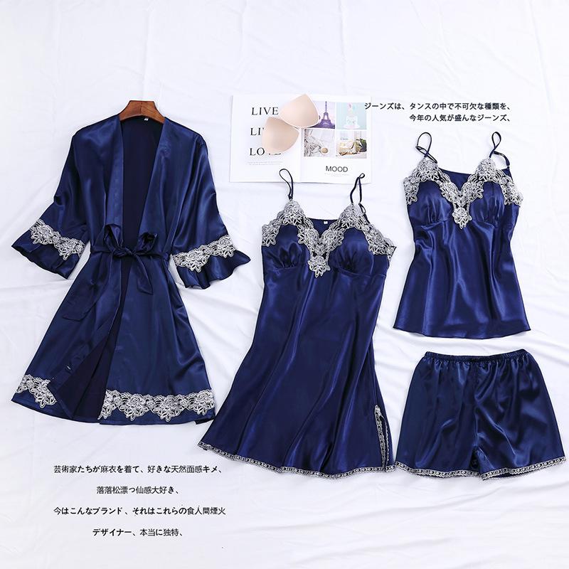 Sexy Lace Nightie Camisole Robe Set Sydney