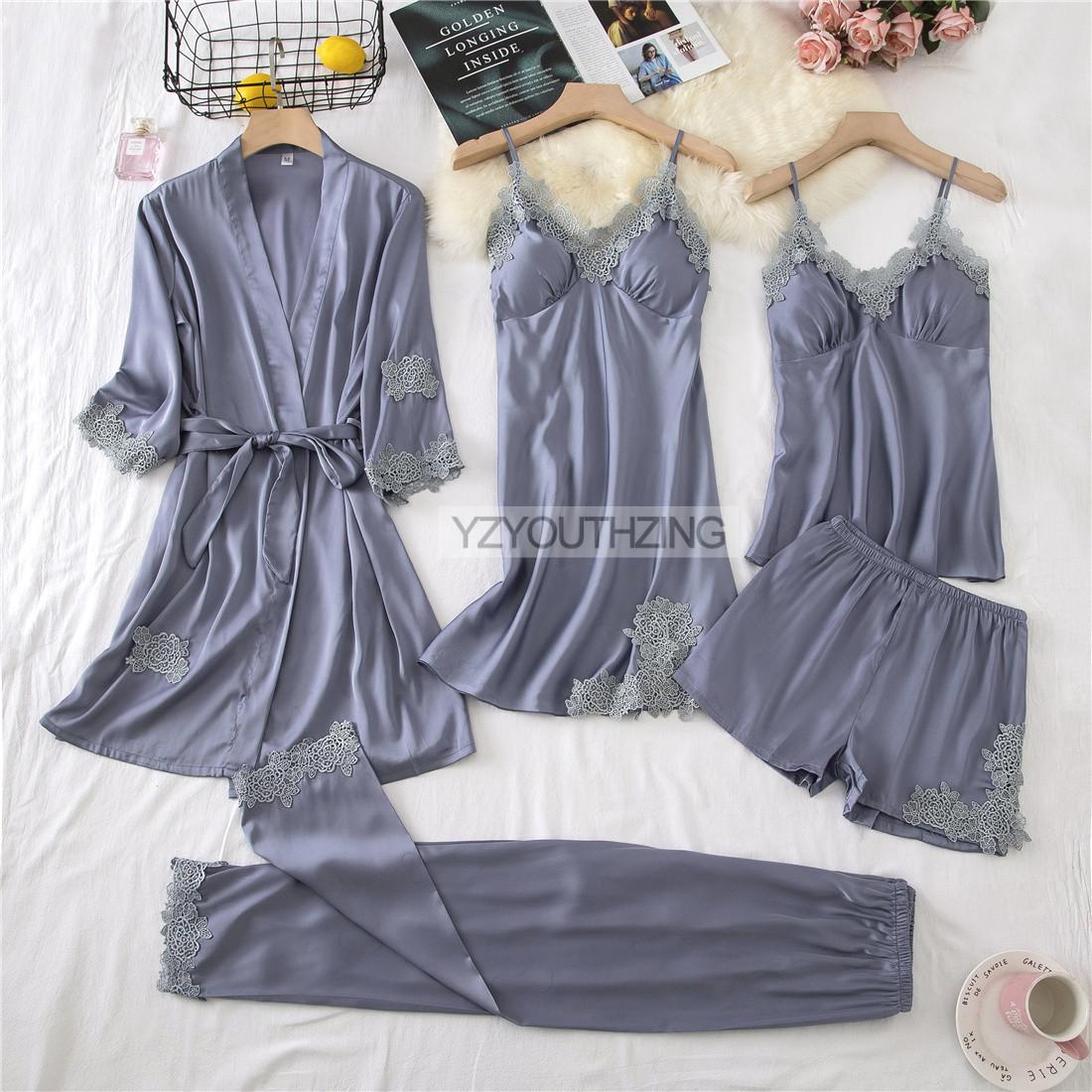 Soft Sexy Robe Set, Kimono Robe, Perfect for Wedding
