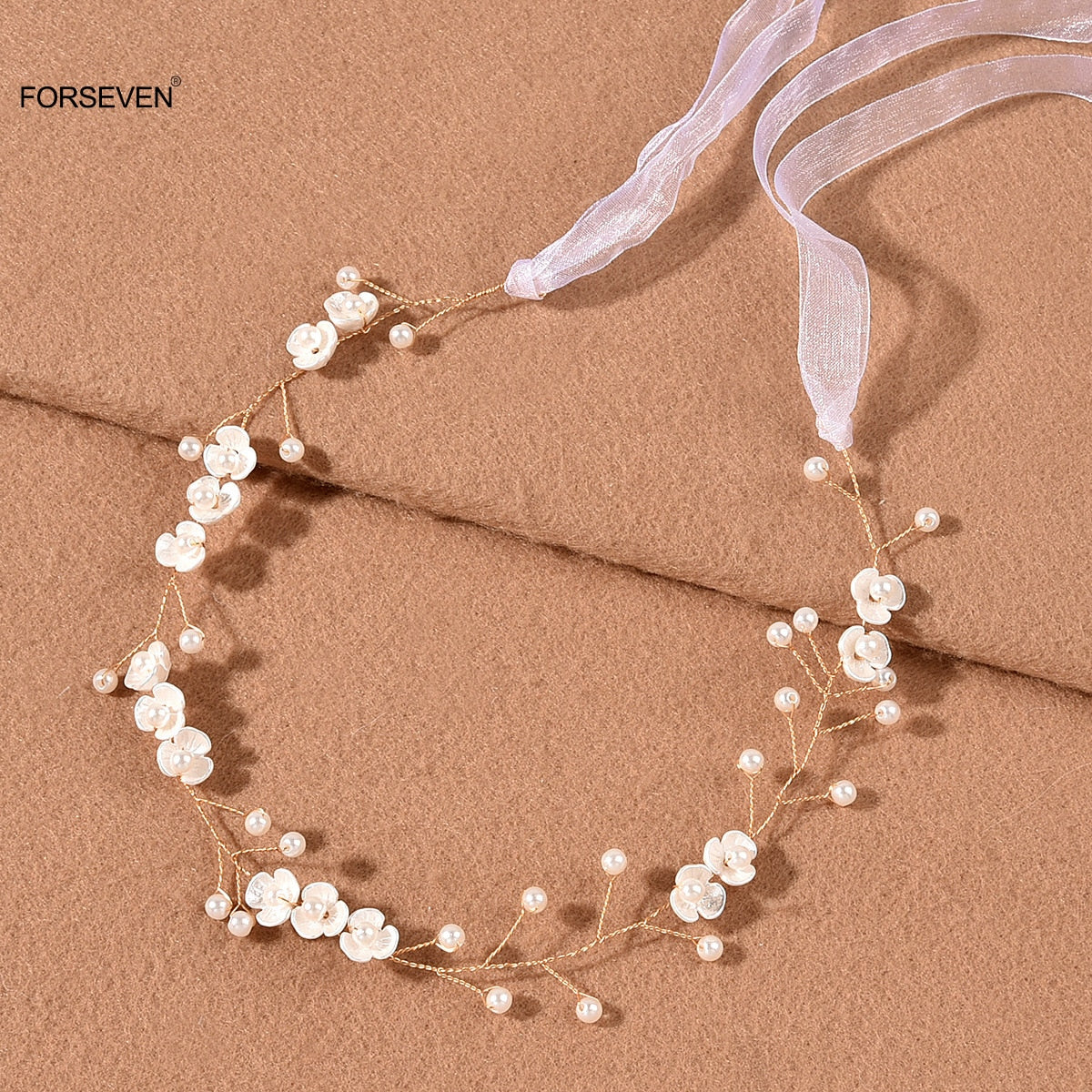 Beaded Floral Crown Hair Accessory Sydney