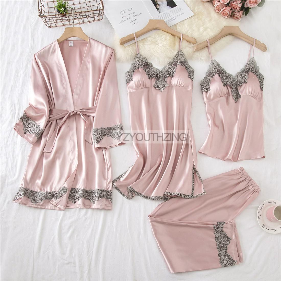 Soft Sexy Robe Set, Kimono Robe, Perfect for Wedding