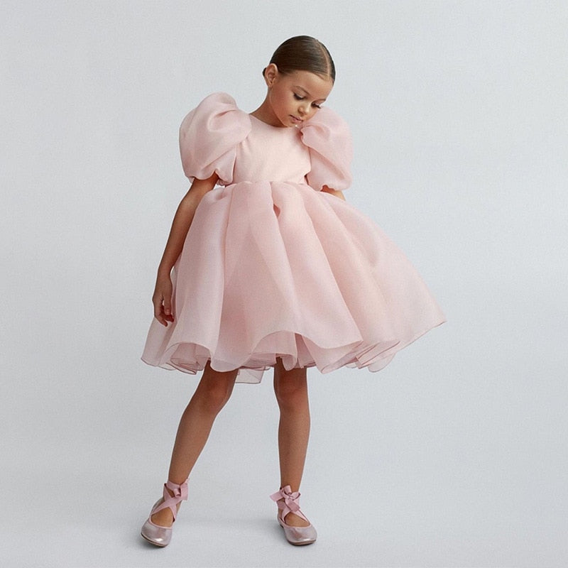 Dusty Pink Flower Girl Dress Sydney