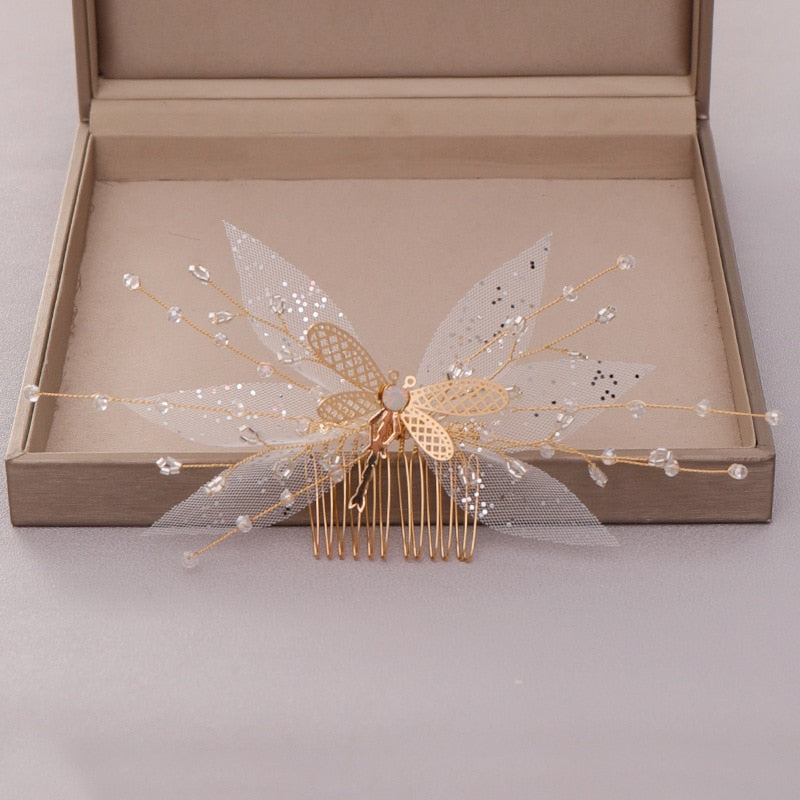 Gold Bridal Hair Accessory Sydney