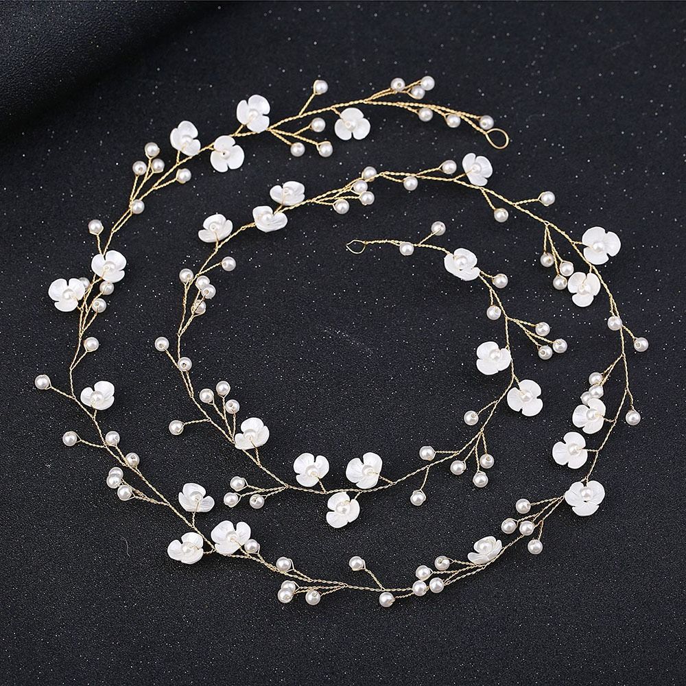 Wedding Hair Accessories Crystal Pearl Hair Belt Wedding Bridal Hair Jewellery bride Hair Accessories Headbands