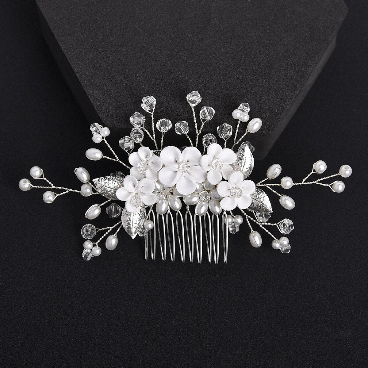 Floral Beaded Bridal Hair Accessory Sydney