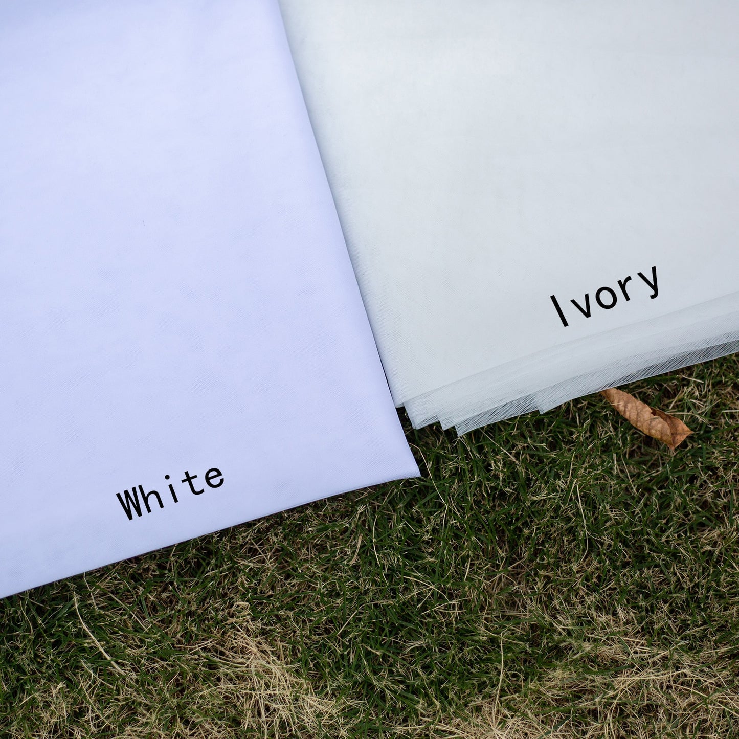 Cathedral Wedding Veil Colour Options