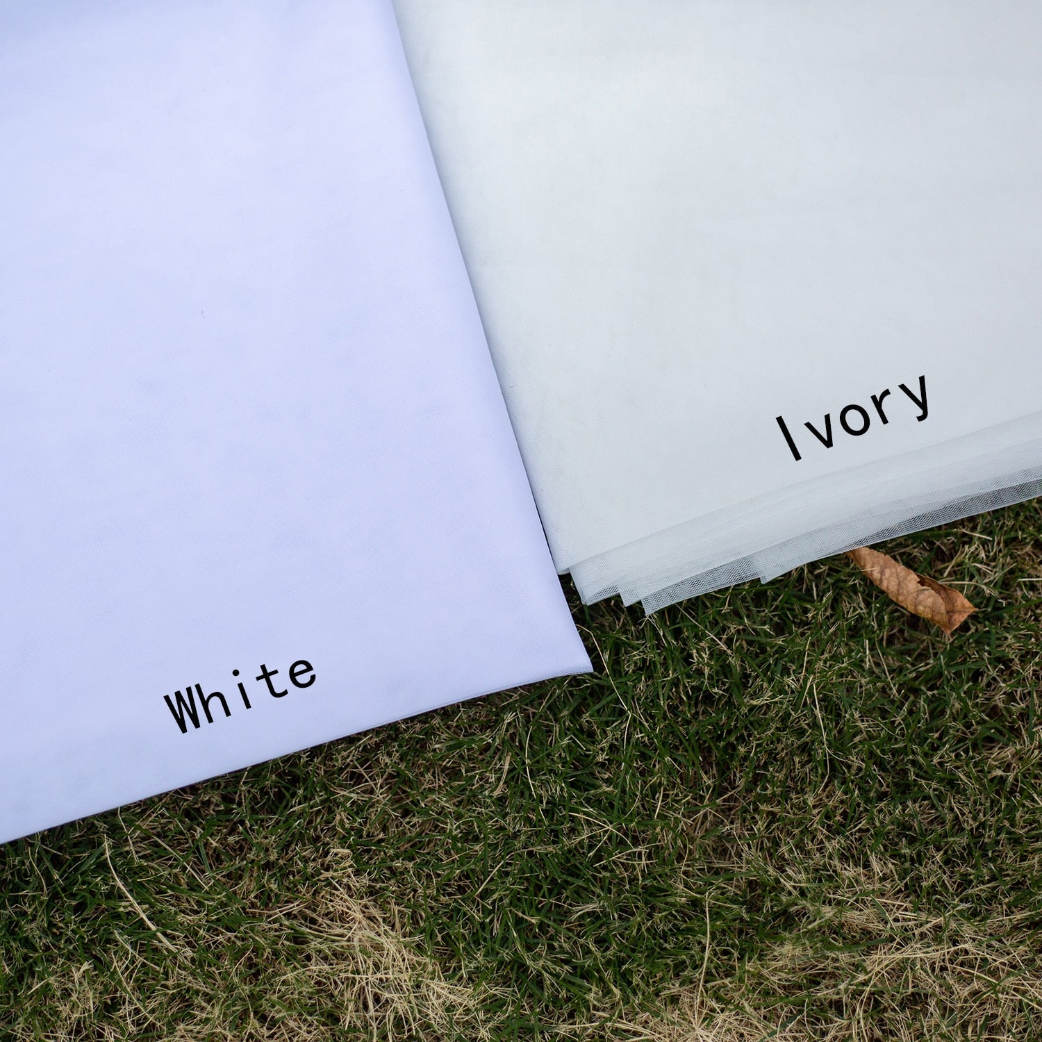 Cathedral Wedding Veil Colour Options