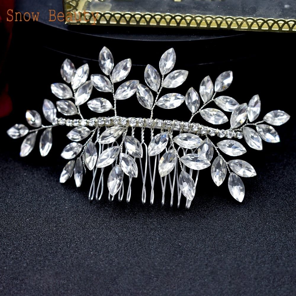 Crystal Hair Accessories Bridal