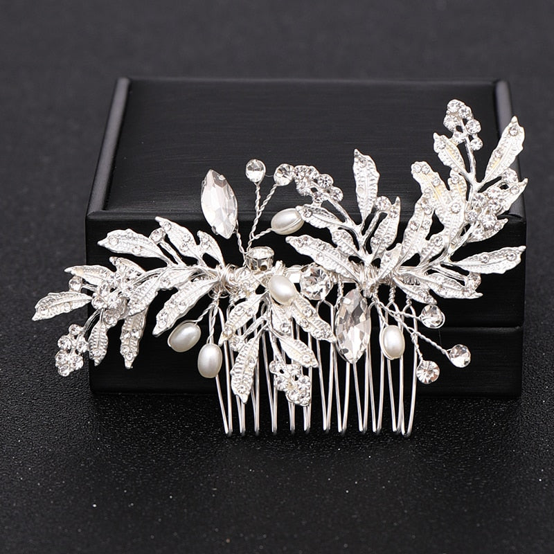 Silver Wedding Hair Accessory Sydney