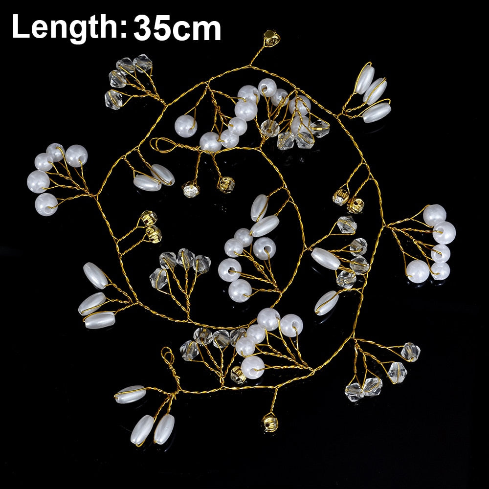 Vintage Gold Headband