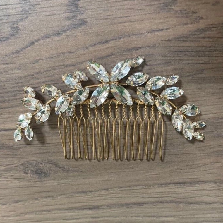 diamond wedding hair accessory