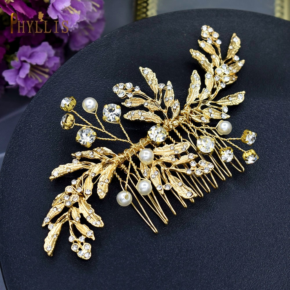 Gold Hair Accessory