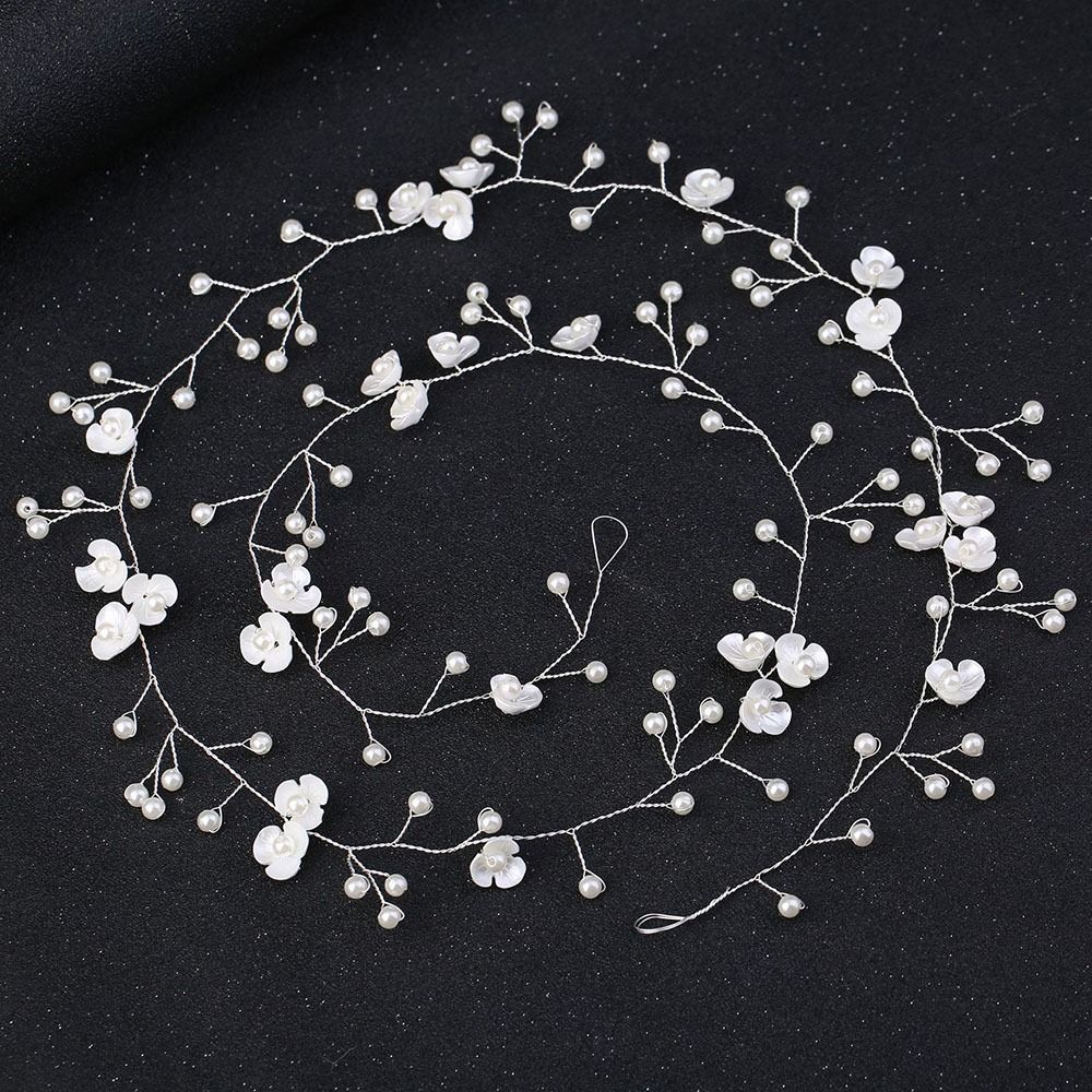 Wedding Hair Accessories Crystal Pearl Hair Belt Wedding Bridal Hair Jewellery bride Hair Accessories Headbands