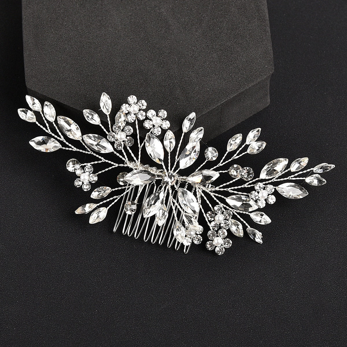 Silver Crystal Bridal Hair Accessory Sydney