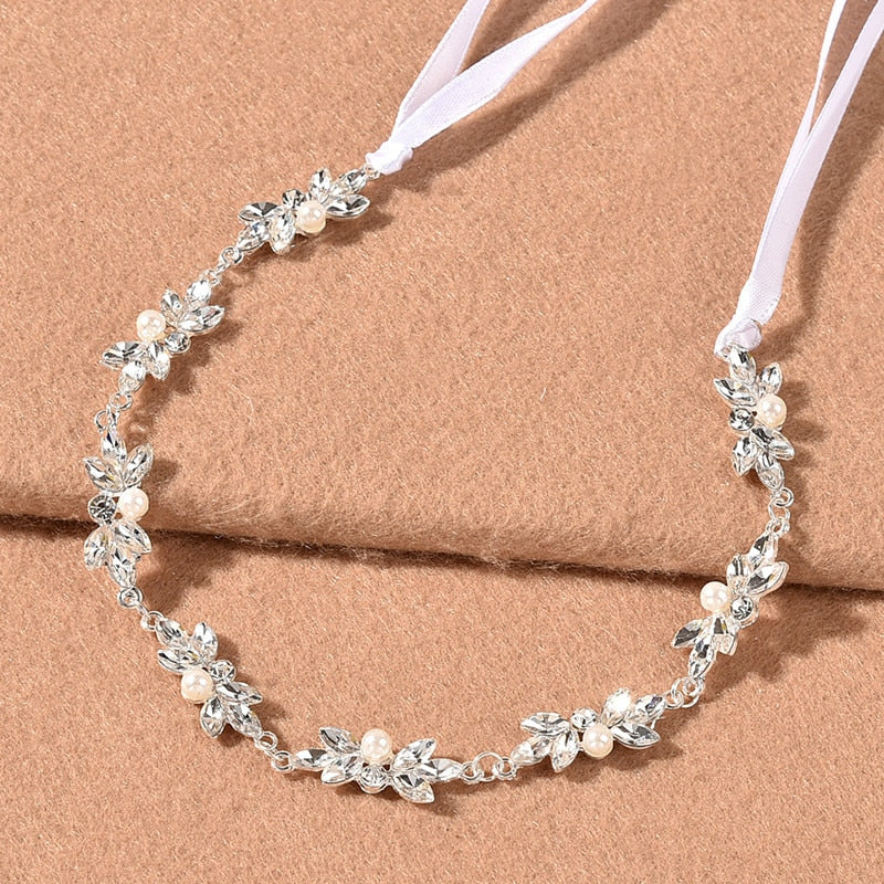 Crystal Wedding Floral Crown Hair Accessory Sydney