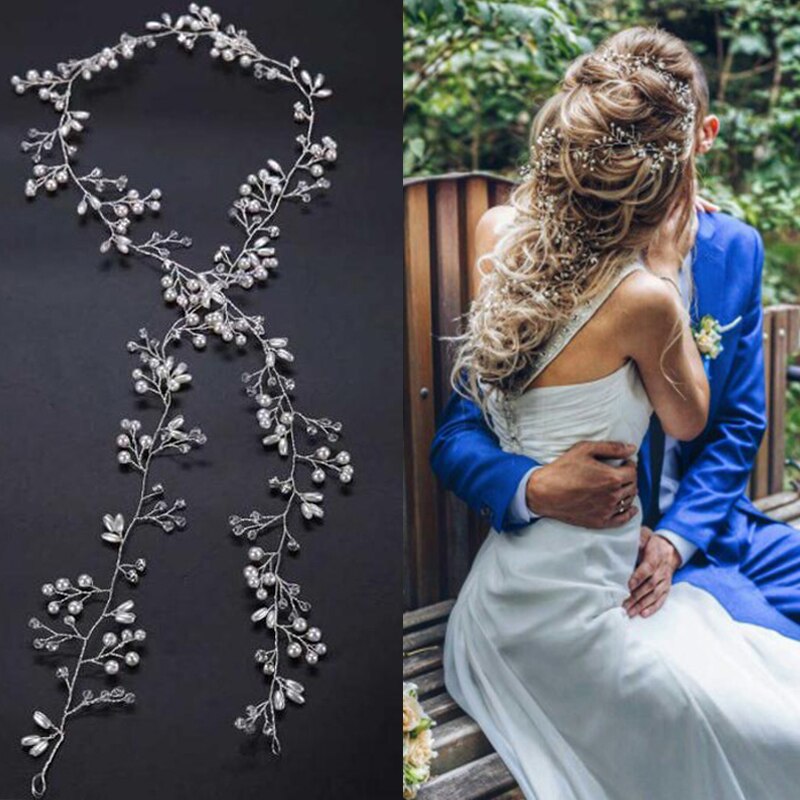 Outdoor Wedding Relaxed Hair Style Hair Accessory