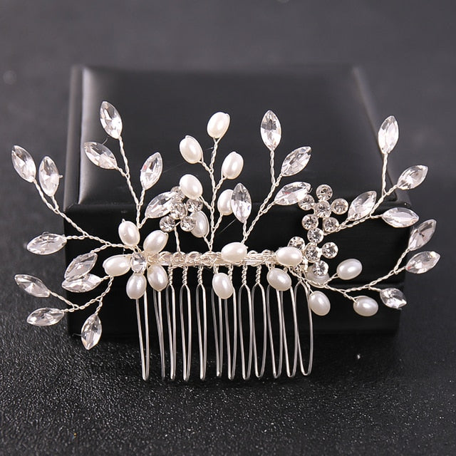 Silver Wedding Hair Accessory Sydney