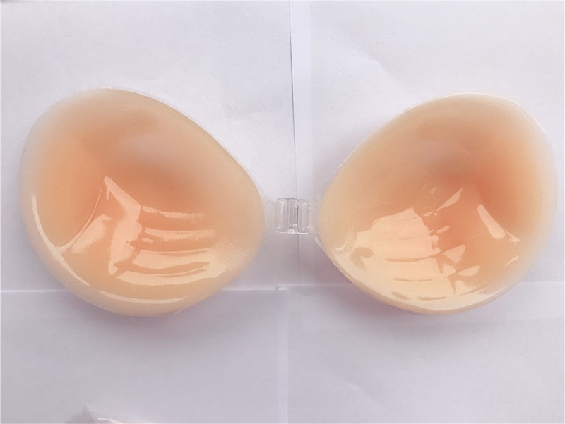 Super Thick Self Adhesive Silicone Bra Invisible Backless Bras Push Up