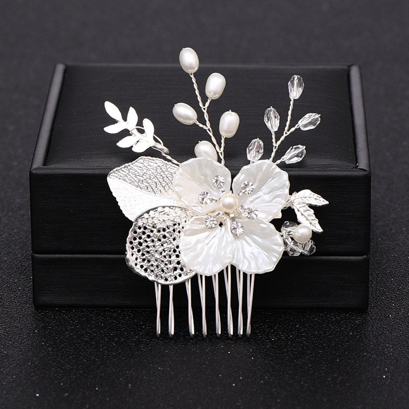 Floral Shell Bridal Hair Accessory Sydney
