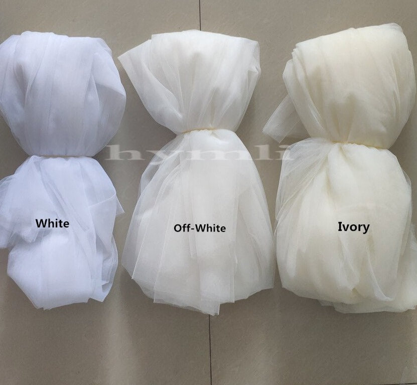 Bridal Veil Colour choices