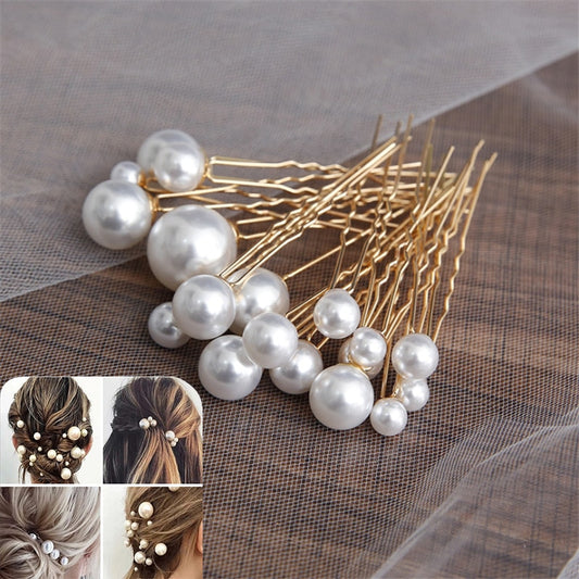 Bridal Pearl Hair Pins
