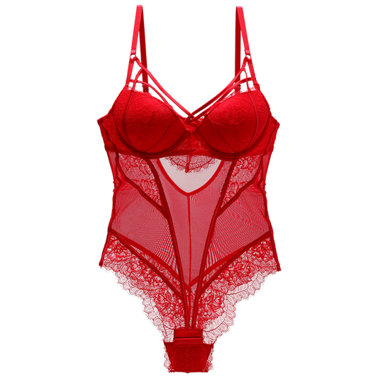 Red Lacy Lingerie