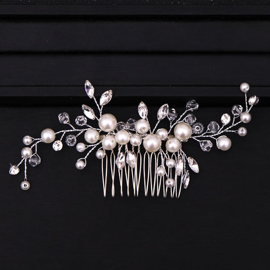 Silver Wedding Hair Accessory