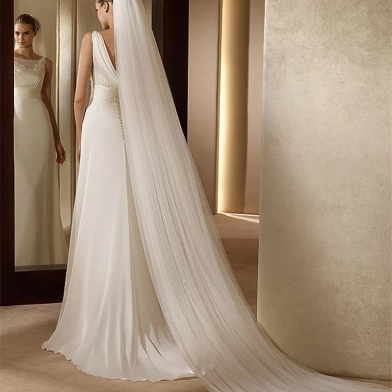 Cathedral Length Wedding Veil at Affordable Price