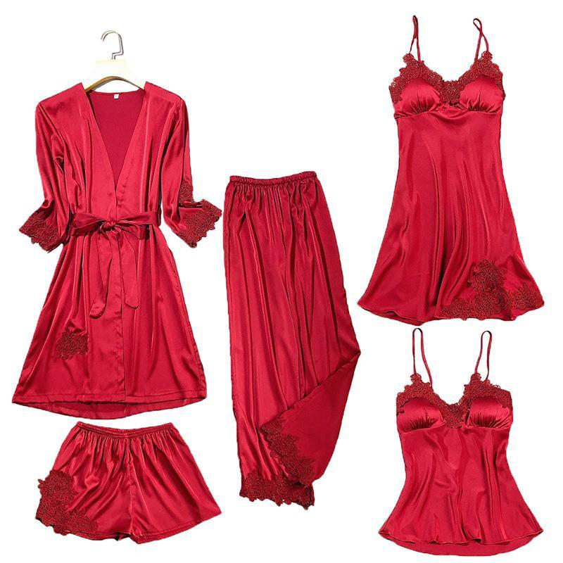 Sexy Red Sexy Nightie Camisole Set Sydney