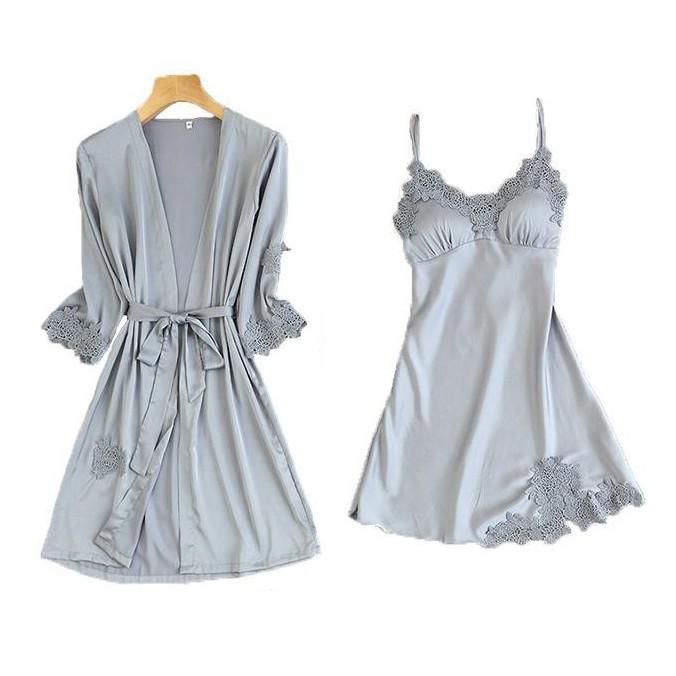 Sexy Nightie Set with Robe