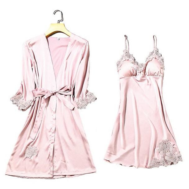 Sydney Pink Sexy Nightie Camisole Set